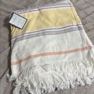 NWT! Jumbo beach towel/blanket. Threshold™️ 5 feet by 6 feet